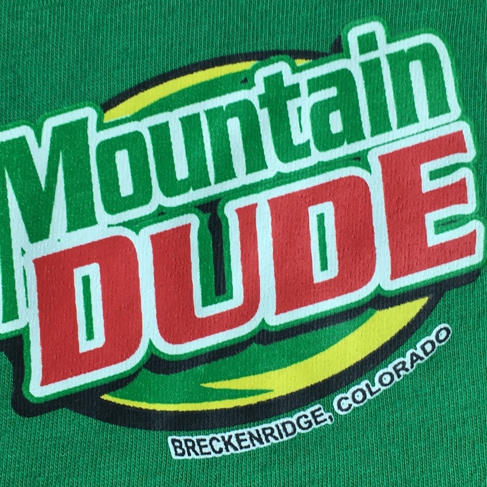 Mountain Dude one piece size 12 months Breckenridge green baby boys girls